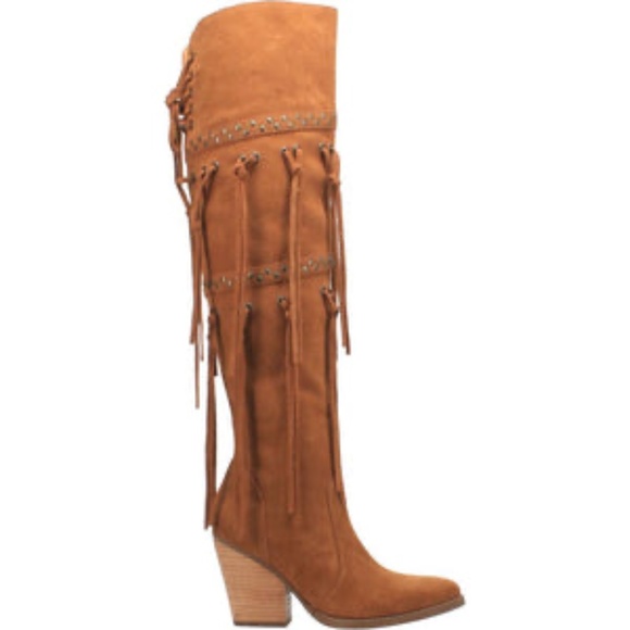Dingo Witchy Woman Tall Suede Western Boot SZ 9.5 NEW - Picture 5 of 5